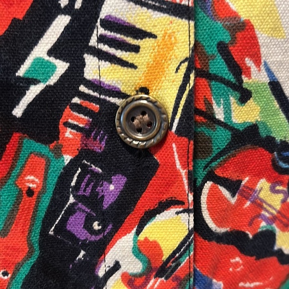 Take Two Clothing Co. vintage musical instrument jacket size small - Picture 3 of 7